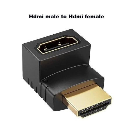 توصيلة HDMI In To HDMI Out زاوية قائمه
